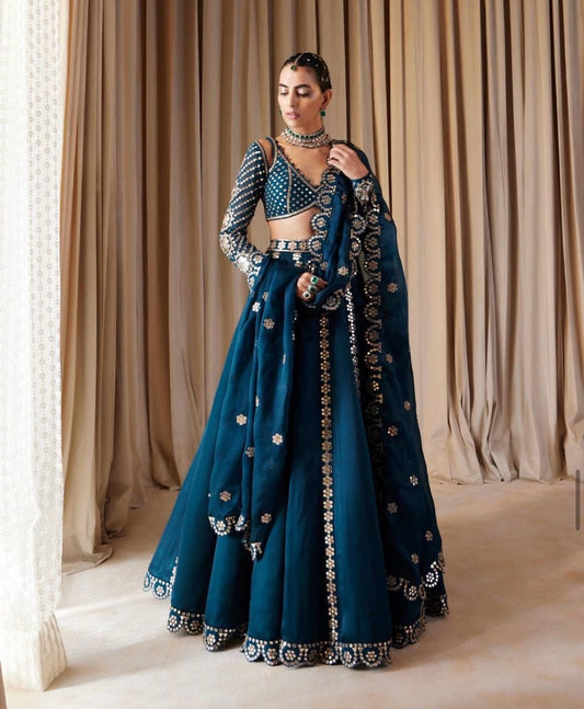 Malai Silk Lehenga