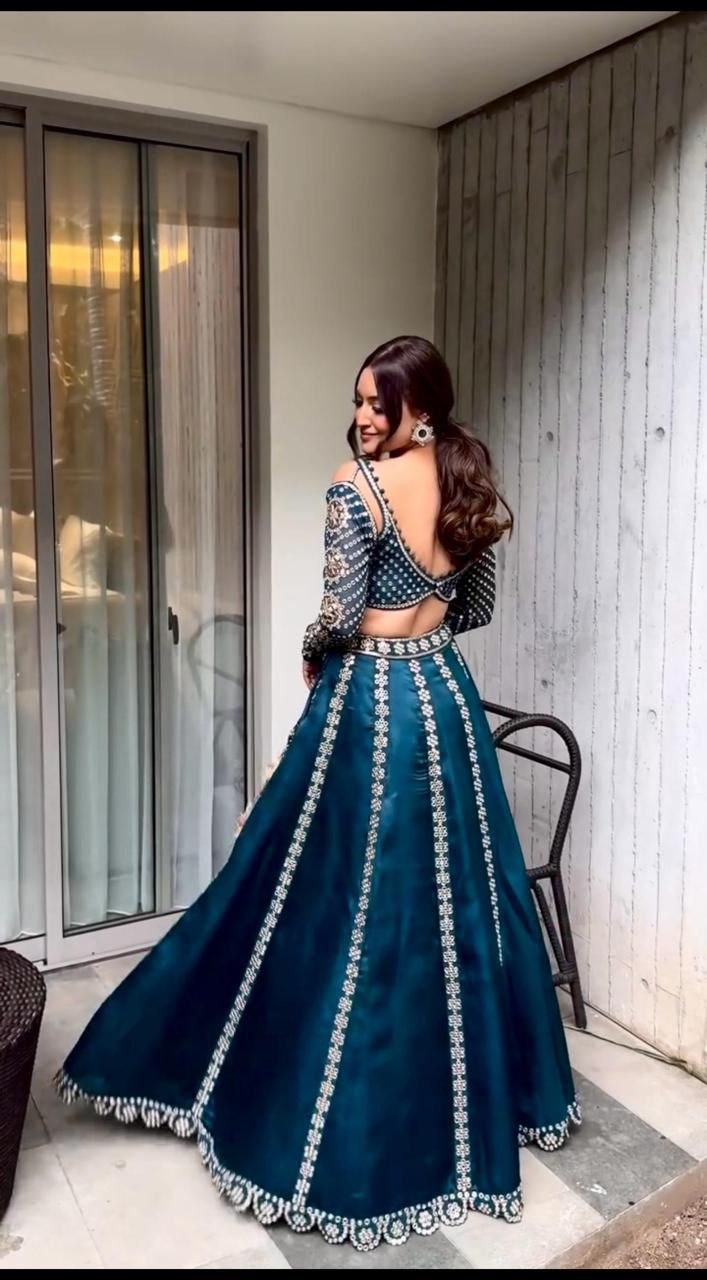 Malai Silk Lehenga
