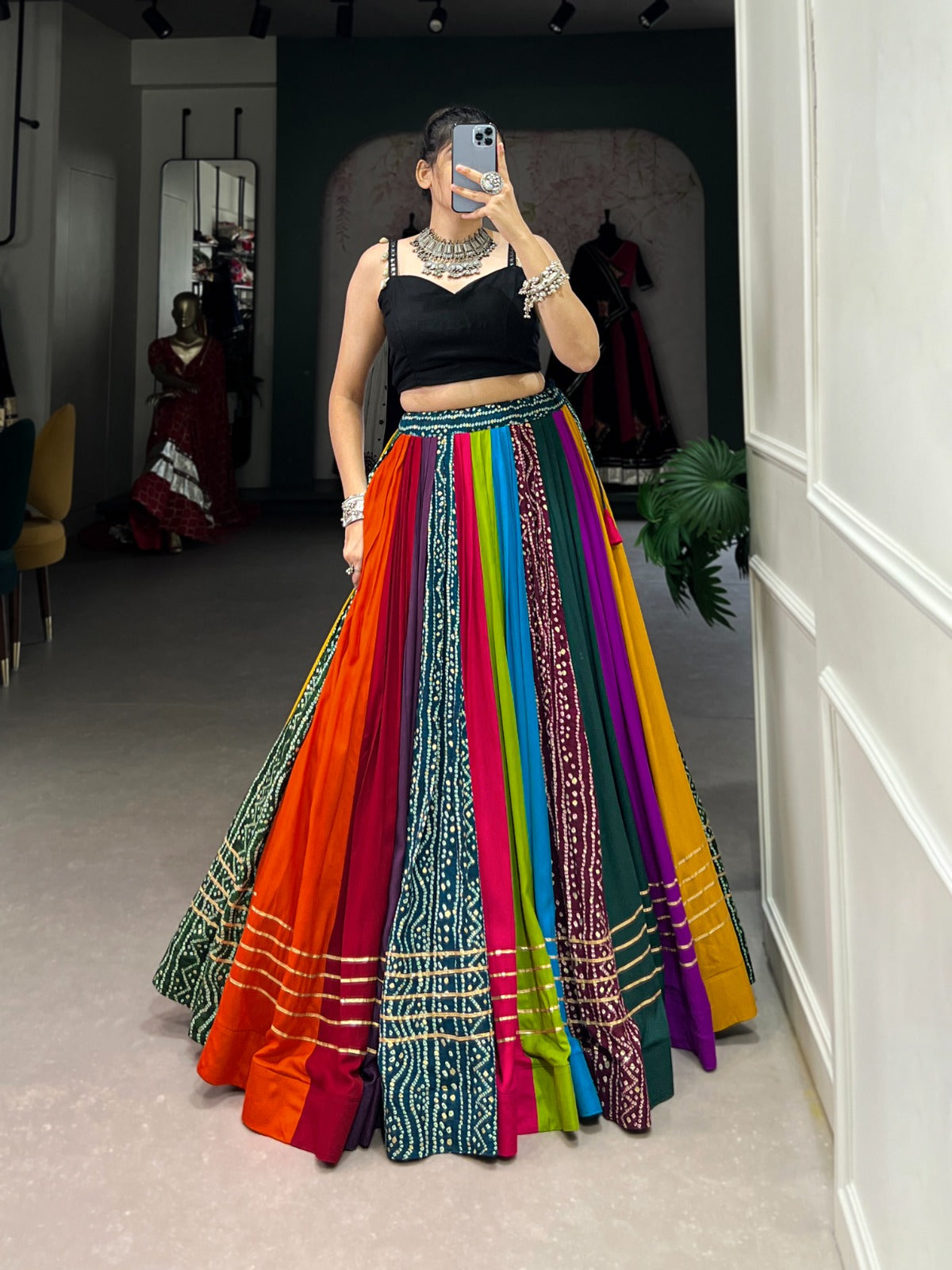 Pure Rayon Lehenga Set
