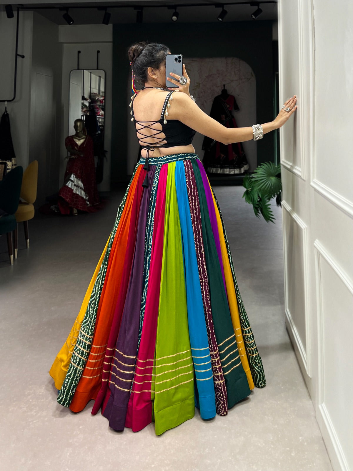 Pure Rayon Lehenga Set