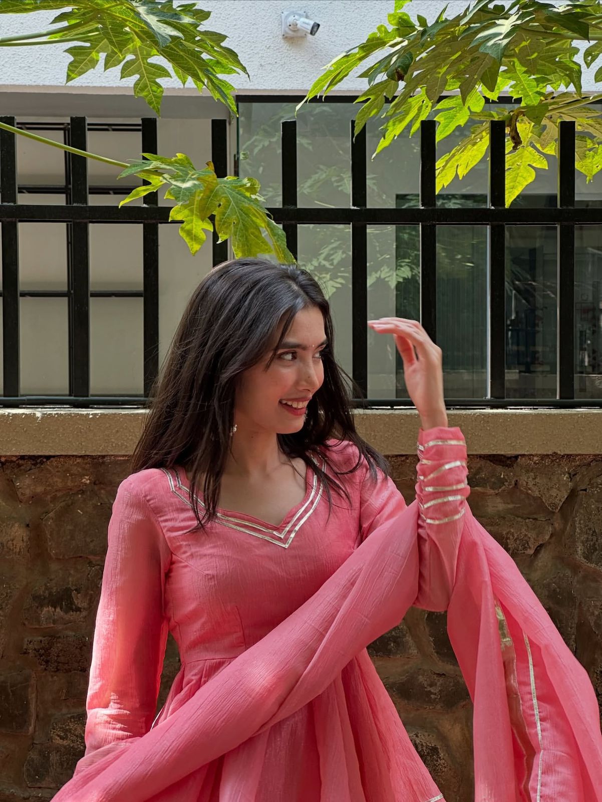 Elegant Tabby Organza Sharara Set