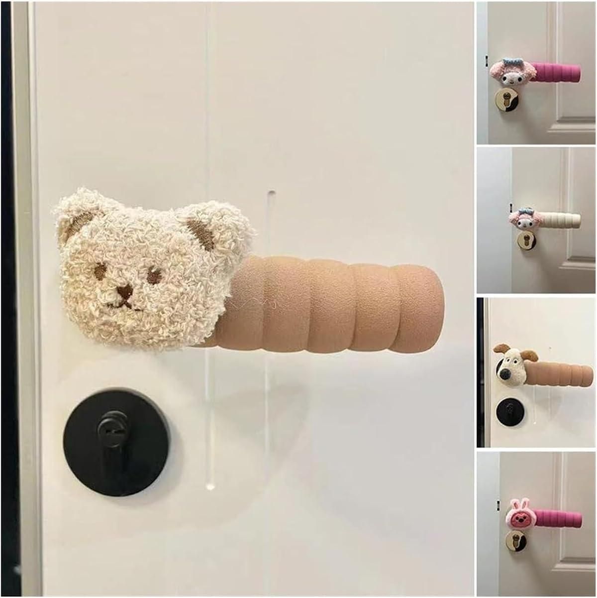 Cartoon Pattern Door Handle Cover