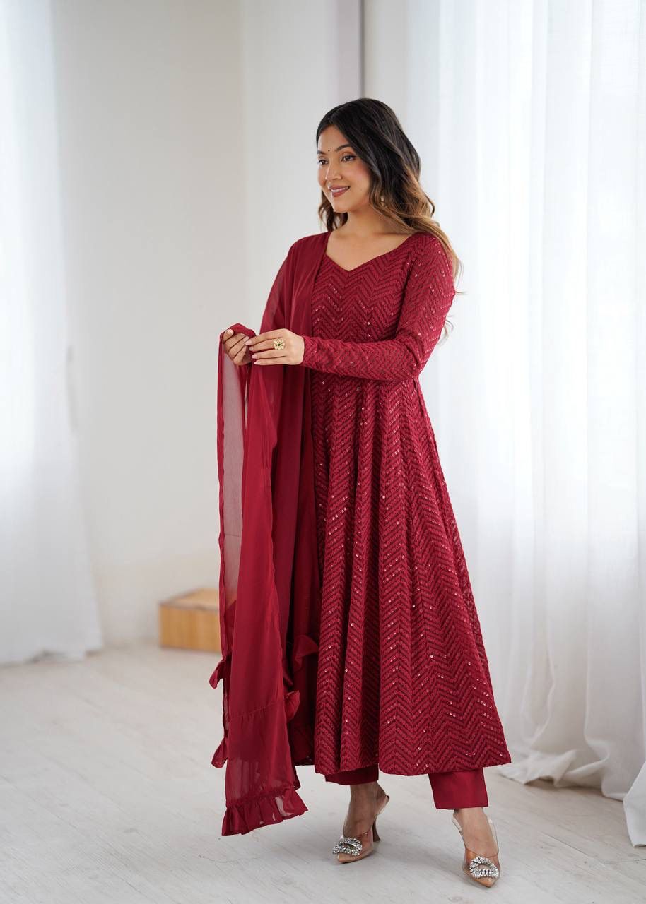 Anarkali Gown Set (NKB-55)