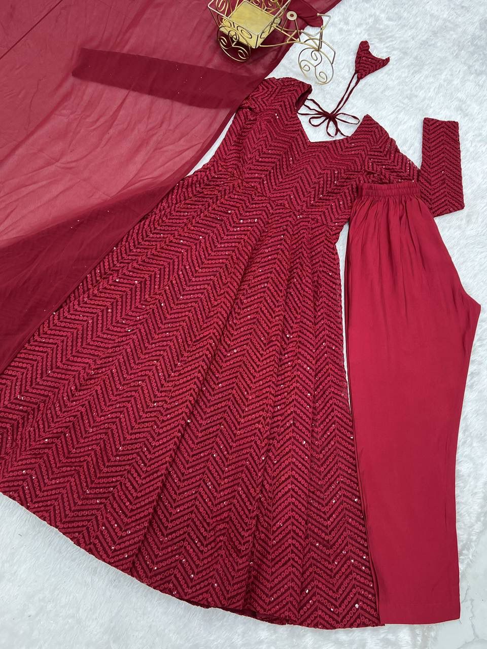 Anarkali Gown Set (NKB-55)