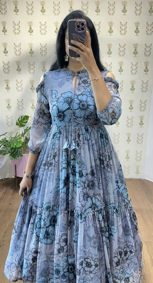 Georgette Maxi Dress 🌸