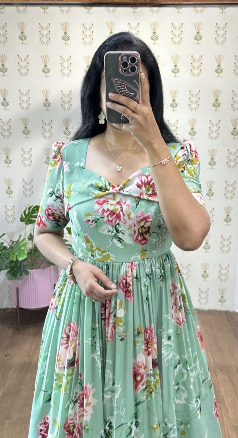 Georgette Maxi Dress 🌸