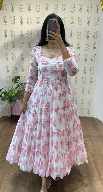 Georgette Maxi Dress 🌸
