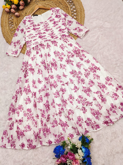 Georgette Maxi Dress 🌸