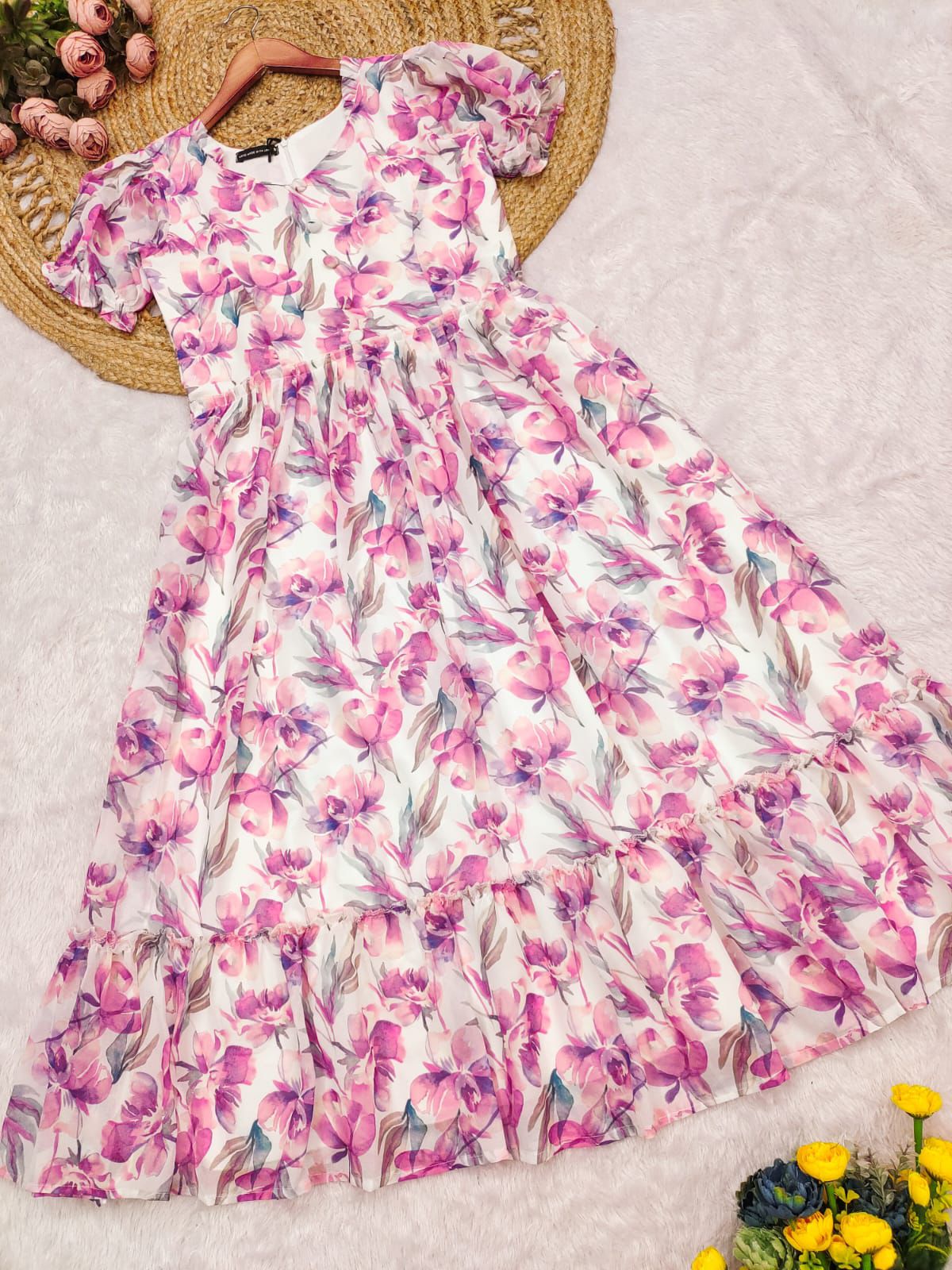 Georgette Maxi Dress 🌸