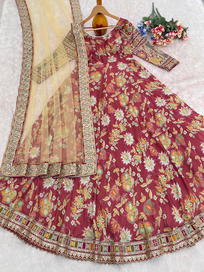 Anarkali Gown Set