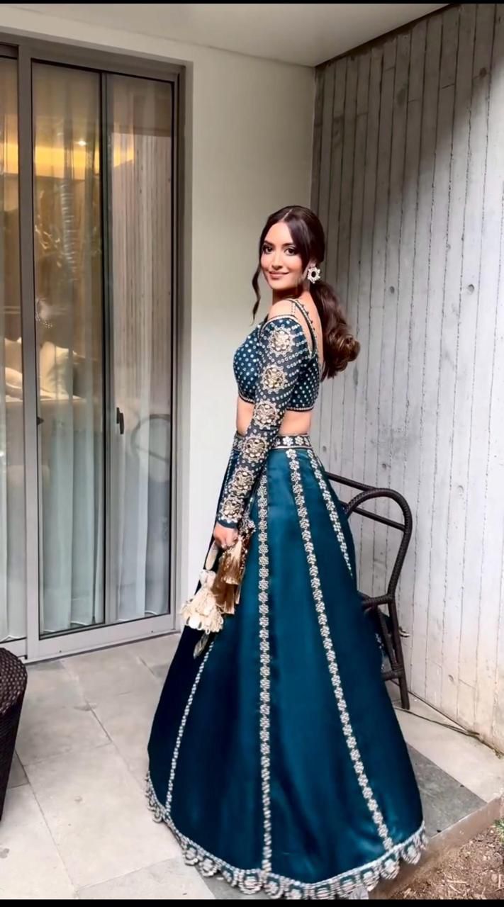 Malai Silk Lehenga