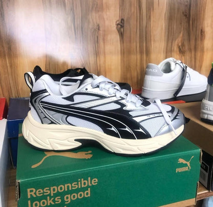 Puma Morphic Retro Black White