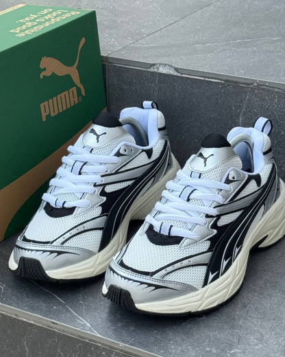 Puma Morphic Retro Black White