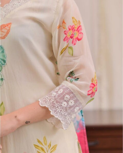 Nylon Taby Kurti Set