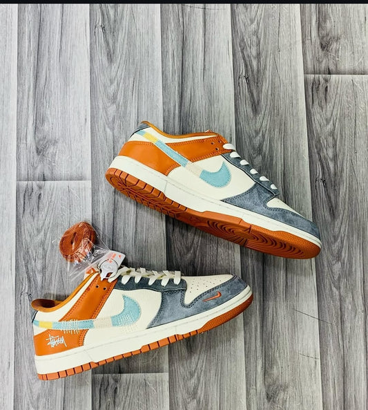 Nike SB Dunk Stussy "Grey Orange"