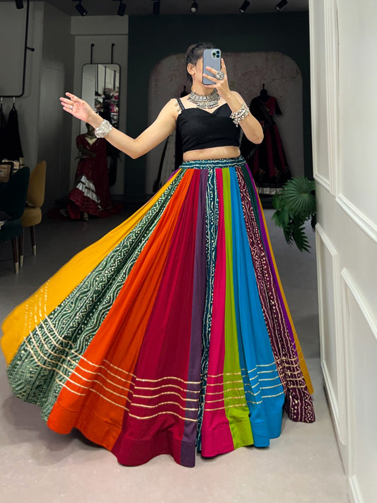Pure Rayon Lehenga Set