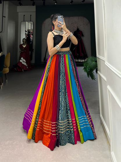 Pure Rayon Lehenga Set